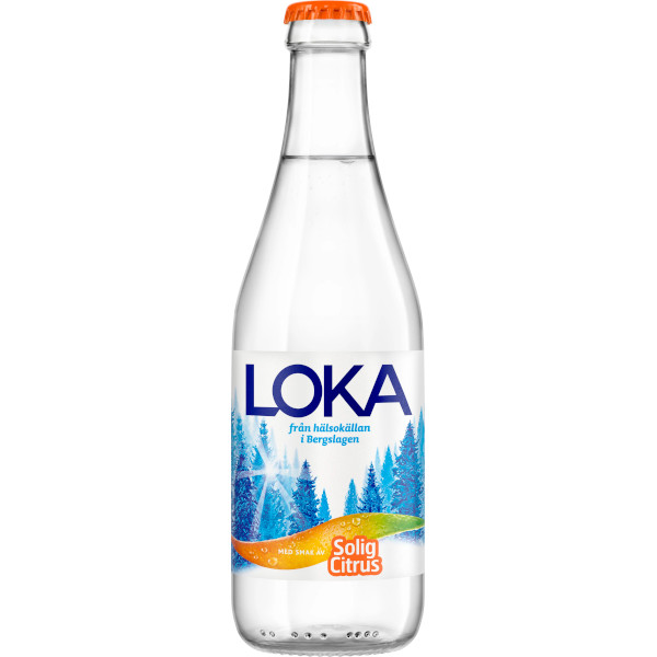 Loka Kolsyrat Vatten Solig Citrus
