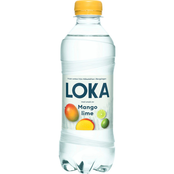 Loka Kolsyrat Vatten Mango/Lime