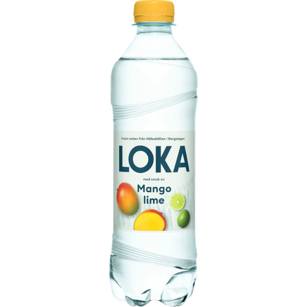 Loka Kolsyrat Vatten Mango/Lime