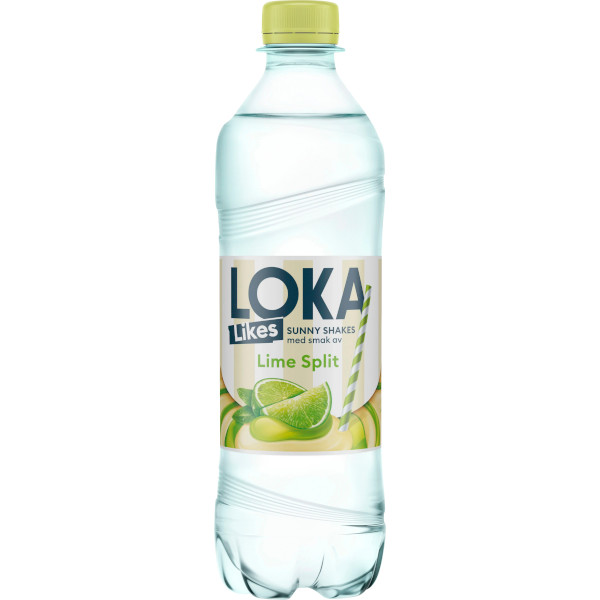 Loka Kolsyrat Vatten Likes Lime Split