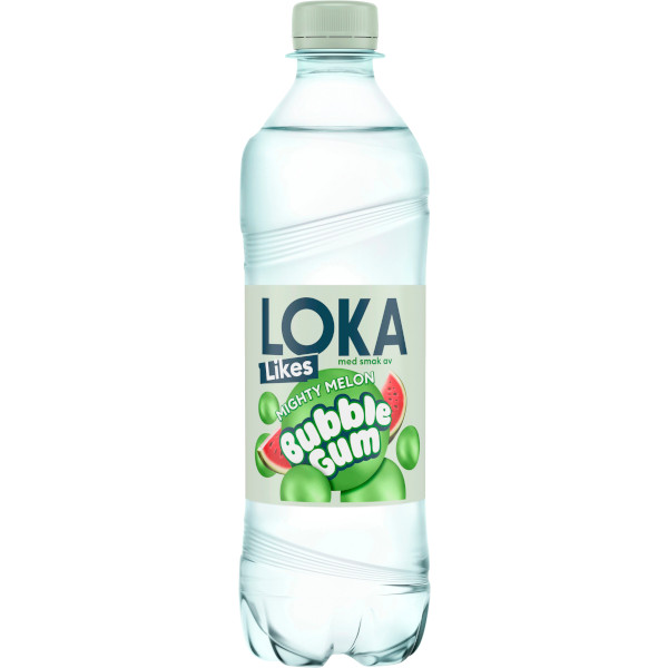 Loka Kolsyrat Vatten Likes Bubblegum Mighty Melon