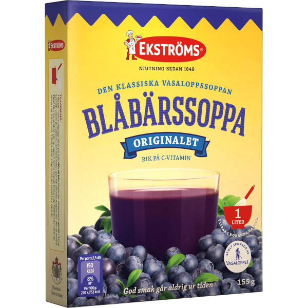 Ekströms Blåbärssoppa