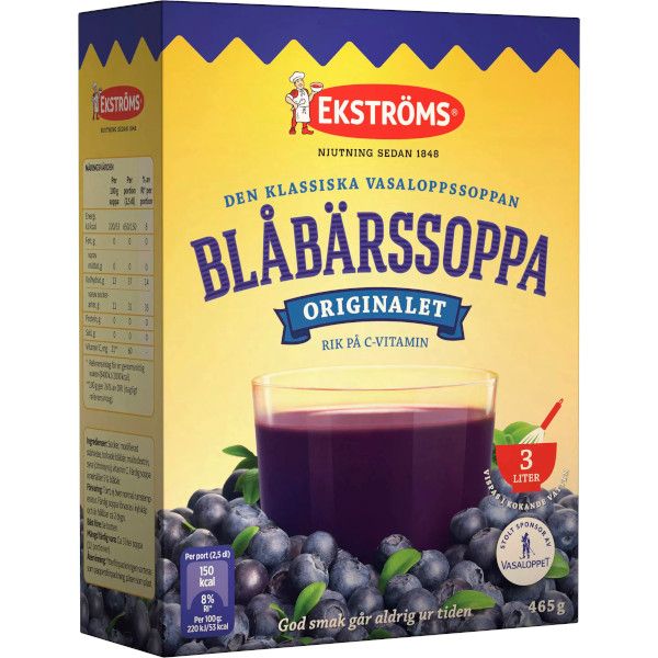 Ekströms Blåbärssoppa