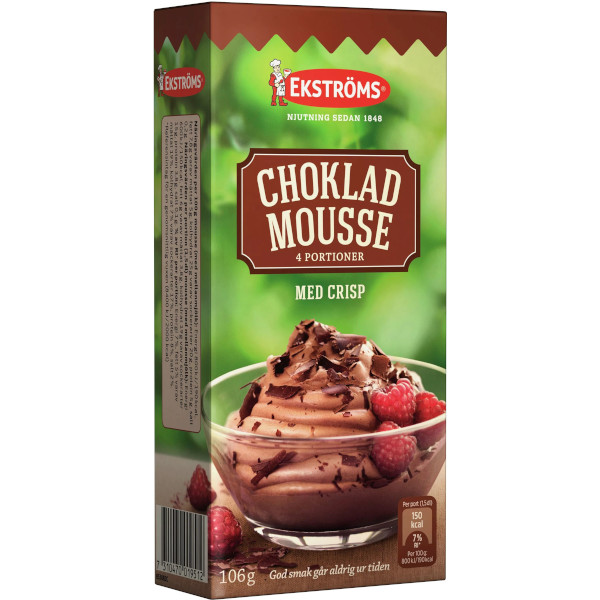 Ekströms Chokladmousse Crisp