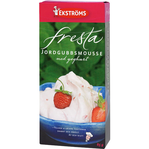 Ekströms Jordgubbsmousse