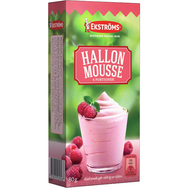 Ekströms Hallonmousse