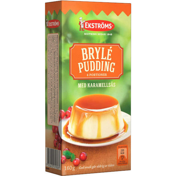 Ekströms Brylépudding Karamellsås