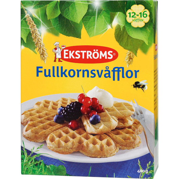 Ekströms Fullkornsvåfflor