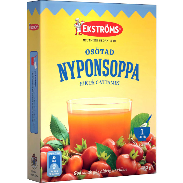 Ekströms Nyponsoppa Osötad