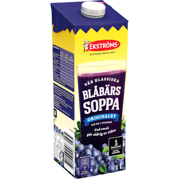 Ekströms Blåbärssoppa