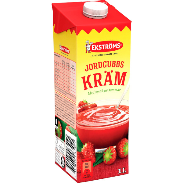 Ekströms Jordgubbskräm