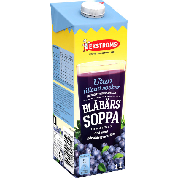 Ekströms Blåbärssoppa UTS