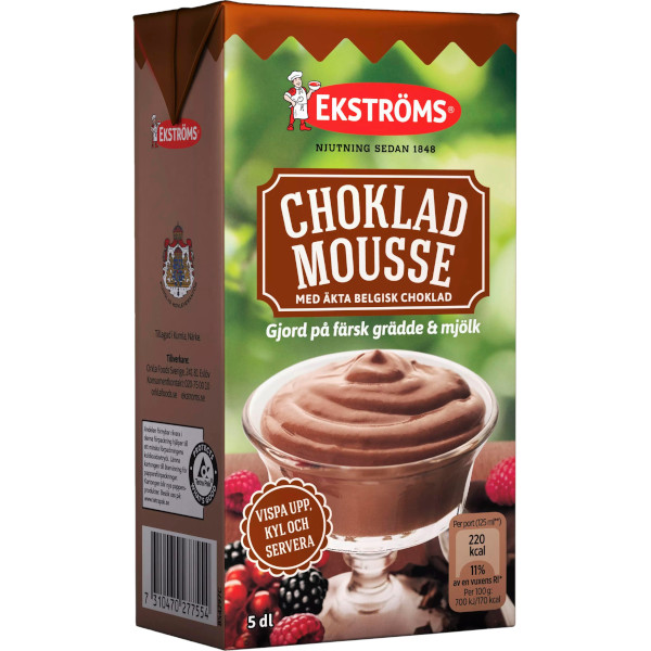 Ekströms Chokladmousse