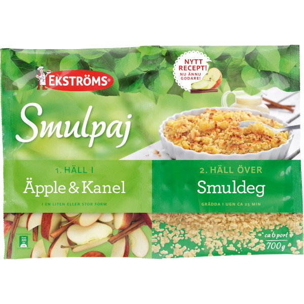 Ekströms Smulpaj Äpple & Kanel