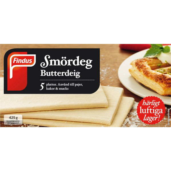 Findus Smördegsplattor