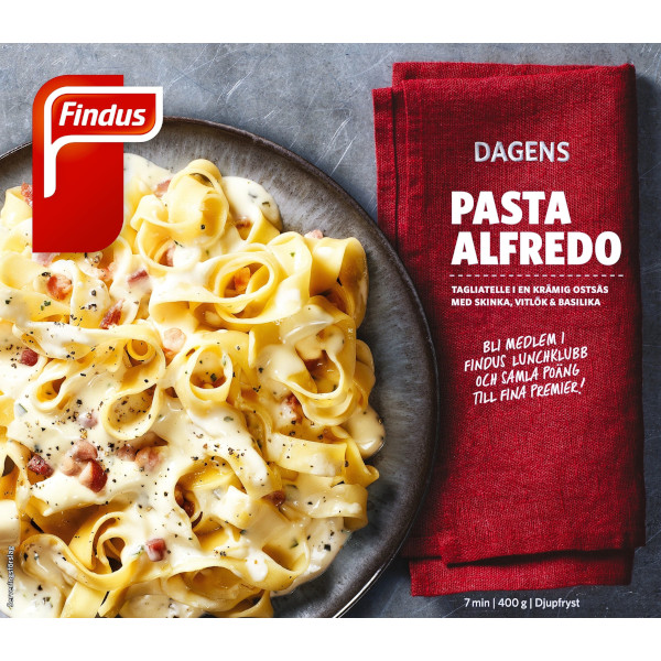 Findus Dagens Pasta Alfredo