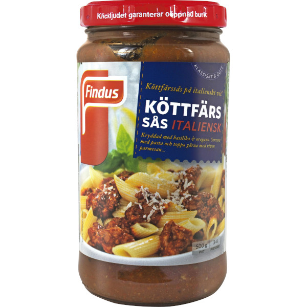 Findus Köttfärssås Italiensk