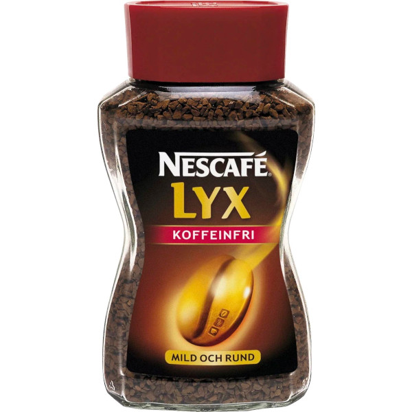 Nescafé Snabbkaffe Lyx Koffeinfri