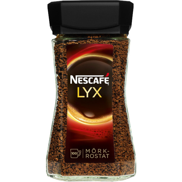 Nescafé Snabbkaffe Lyx Mörkrostat