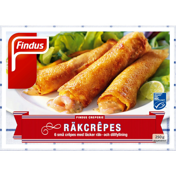 Findus Räkcrêpes