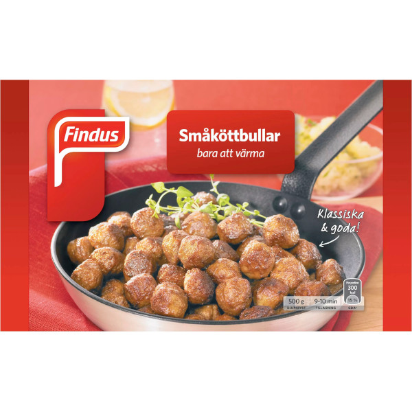 Findus Småköttbullar