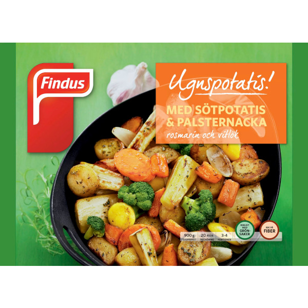 Findus Ugnspotatis Sötpotatis & Palsternacka