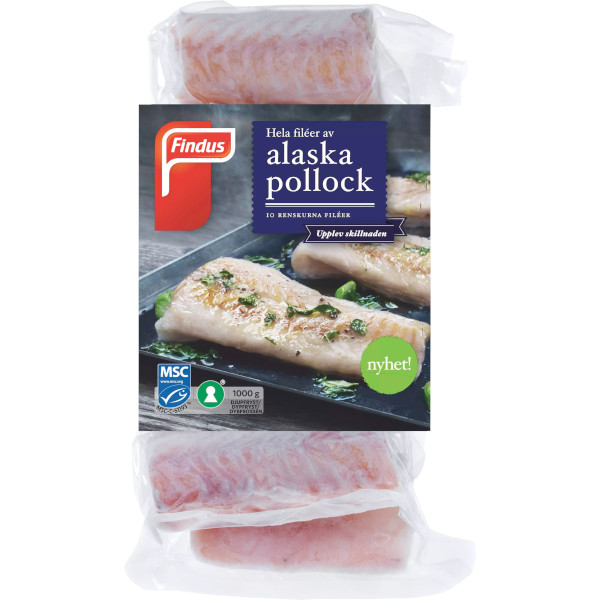 Findus Alaska Pollock Filéer