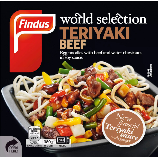 Findus World Selection Teriyaki Beef