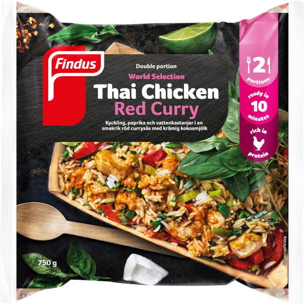 Findus Thai Chicken Red Curry