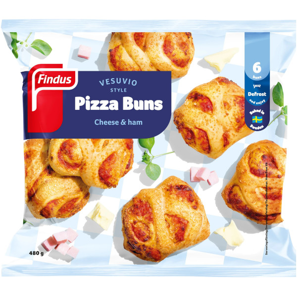 Findus Pizza Buns Cheese & Ham