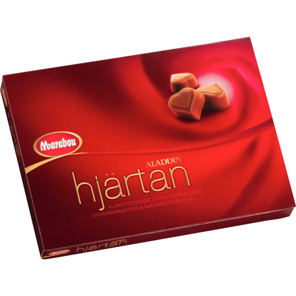 Marabou Chokladpraliner Aladdin Hjärtan
