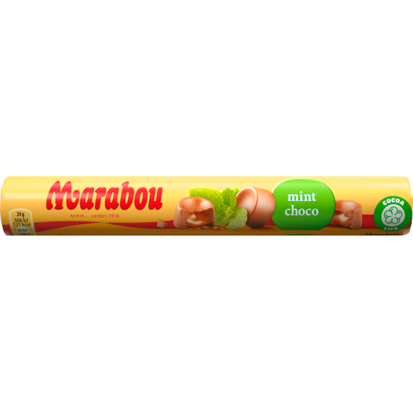 Marabou Chokladrulle Mintchoco