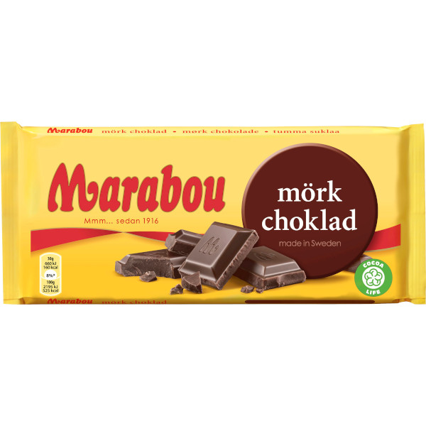 Marabou Chokladkaka Mörk Choklad