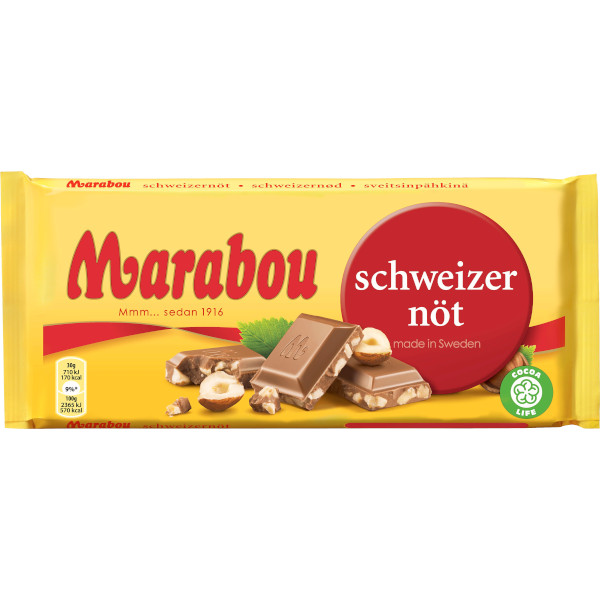 Marabou Chokladkaka Schweizernöt