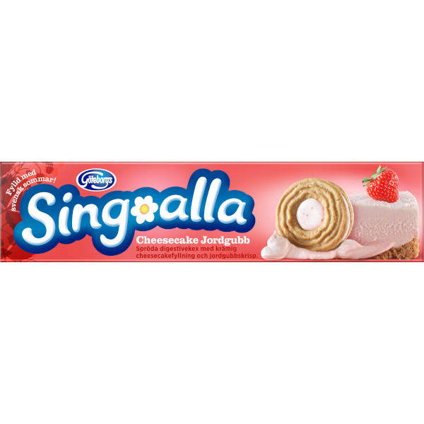 Göteborgs Kex Singoalla Cheesecake Jordgubb