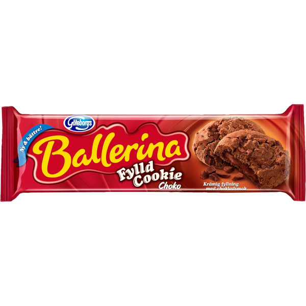 Göteborgs Kex Ballerina Fylld Cookie Choko