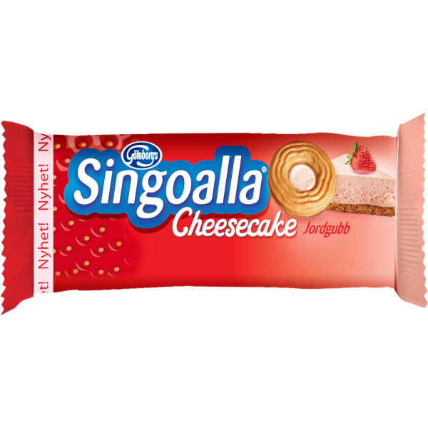 Göteborgs Kex Singoalla Cheesecake Jordgubb