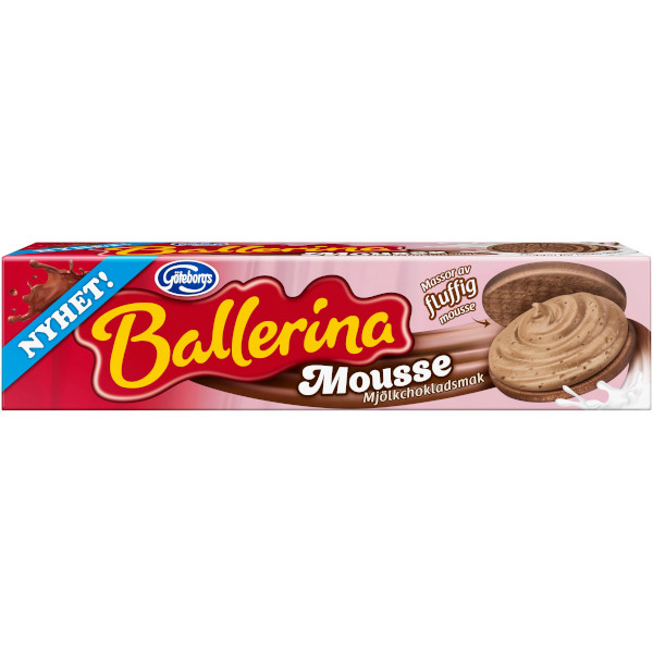 Göteborgs Kex Ballerina Mousse Mjölkchoklad