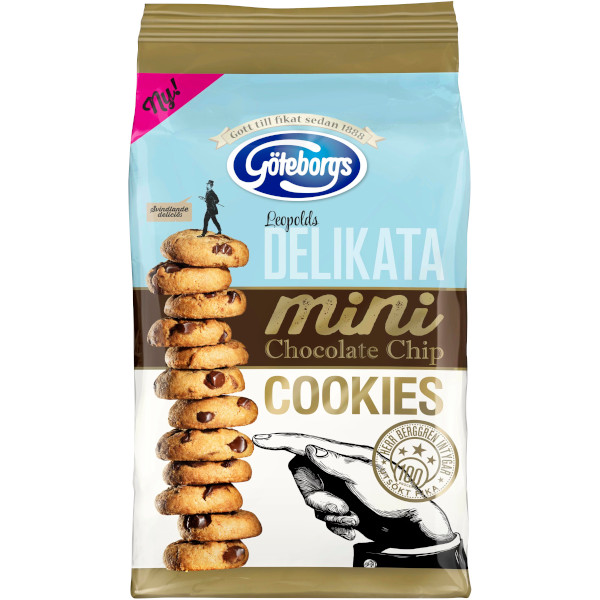 Göteborgs Kex Delikata Minicookies Chocolate Chip