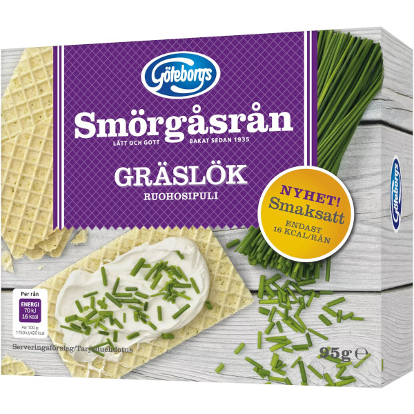 Göteborgs Kex Smörgåsrån Gräslök