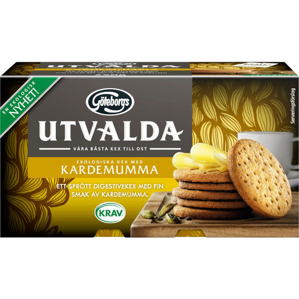 Göteborgs Kex Utvalda Kex Kardemumma Ekologiska