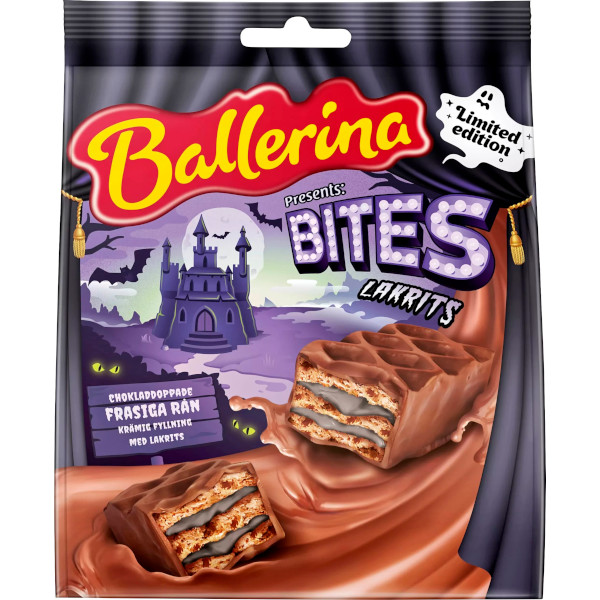 Göteborgs Kex Ballerina Bites Lakrits