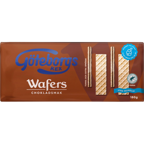 Göteborgs Kex Wafers Chokladsmak