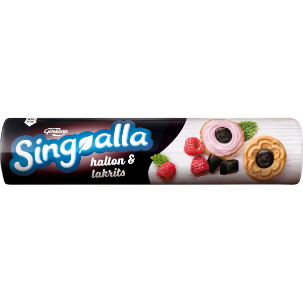 Göteborgs Kex Singoalla Hallon & Lakrits