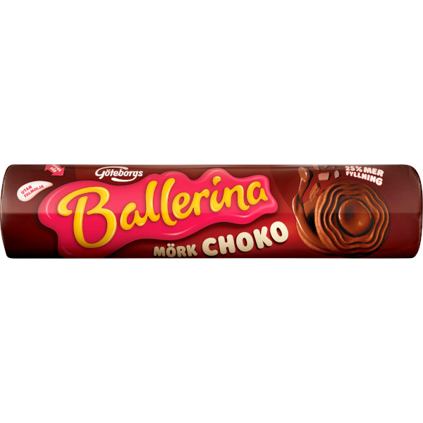 Göteborgs Kex Ballerina Mörk Choco