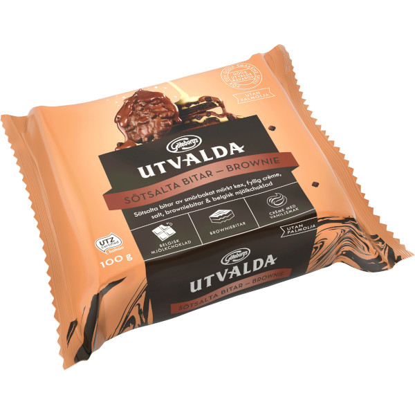 Göteborgs Kex Utvalda Sötsalta Bitar Brownie