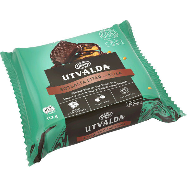 Göteborgs Kex Utvalda Sötsalta Bitar Kola