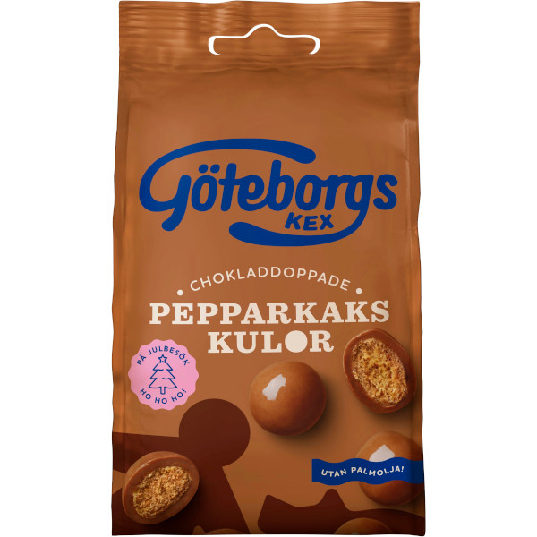Göteborgs Kex Pepparkakskulor Chokladdoppade