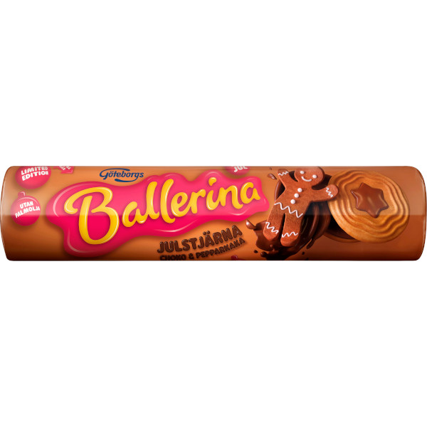 Göteborgs Kex Ballerina Julstjärna Choko & Pepparkaka