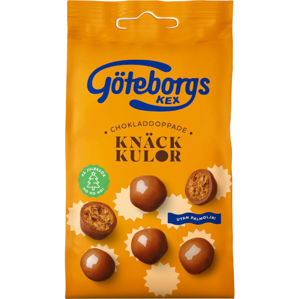 Göteborgs Kex Knäckkulor Chokladdoppade